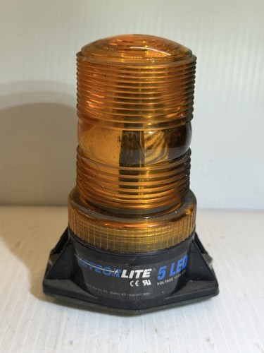 Meteor lite led amber strobe - led,
