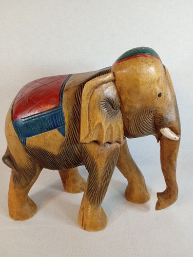 Large hand carved wooden - large,