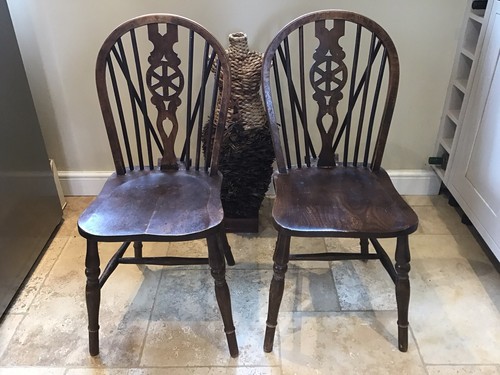 Pair elm beech - beech, rustic
