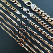 Mens 14k Rose Gold Plated