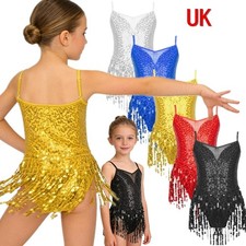 UK Kid's Girls Sequins Tassel