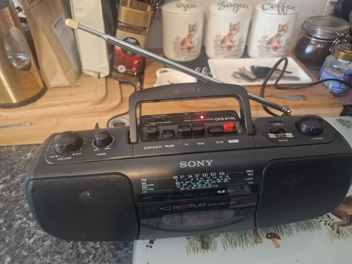 Sony cfs e14l vintage radio - cfs-e14l,