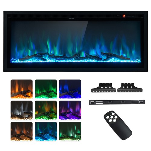 106cm electric fireplace wall - fireplace,