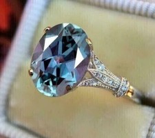 2.7Ct Oval Cut Lab Created