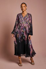 Coast Black Wrap Dress Womens Occasion Dresses