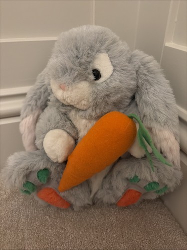 Rabbit with carrot soft - soft, toy