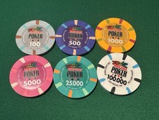 Rio WSOP Secondary Paulson Poker Chip Set.