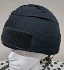 Possible UK Special Forces Black Mk6 Helmet Cover  With Velro Front And Rear