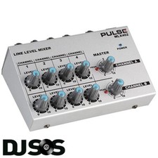 Pulse MLX402 Compact Line Mixer, 8 Channel Mono / 4 Channel Stereo