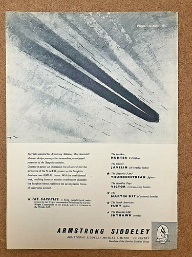 1954 aircraft advert armstrong - advert,