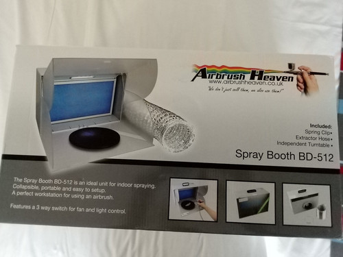 Airbrush heaven spray - heaven, booth