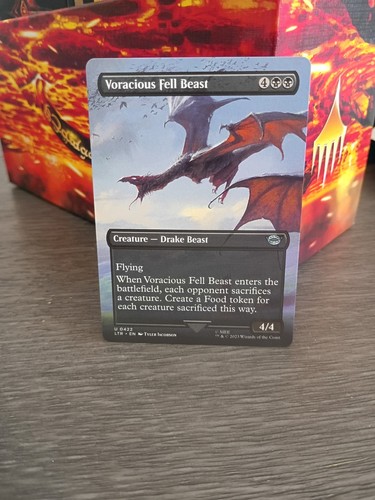 Mtg ltr voracious fell beast - mtg,