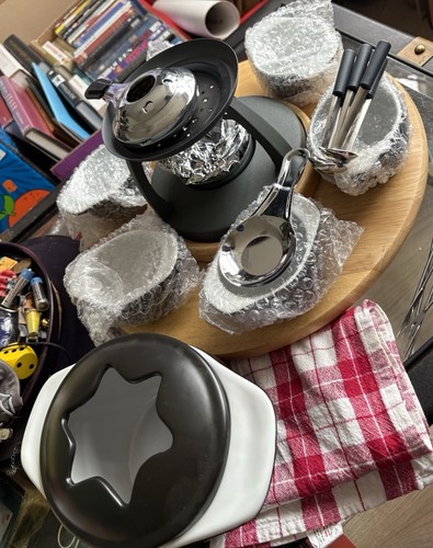 Multi person fondue - fondue, set