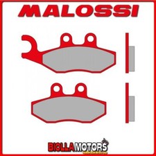 6215013BR PAIR OF MALOSSI BRAKE PADS FRONT GILERA RUNNER ST 200 4T LC eu