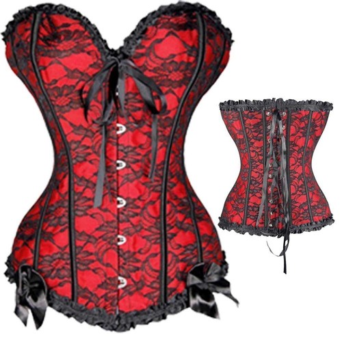 Women lace boned burlesque - women, up