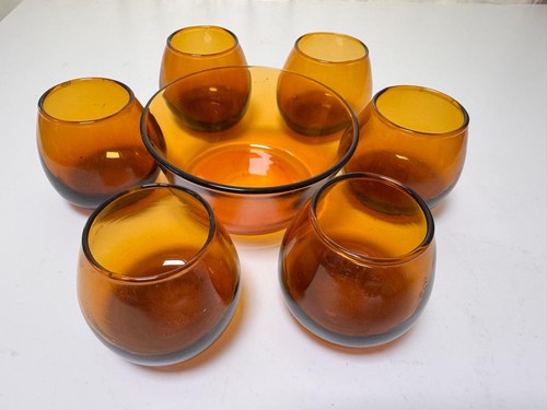 Vintage duralex france - vintage, amber