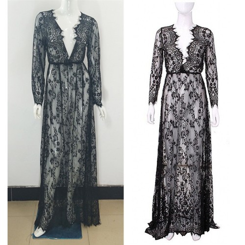 Women floral lace - women's, dress