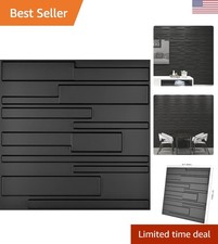 Pack of 12  3D PVC Wall Panels