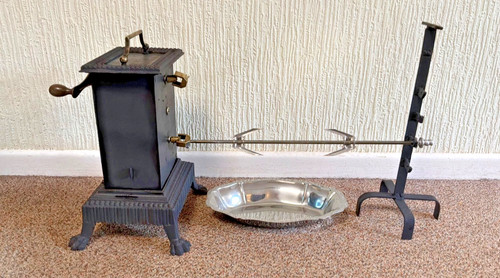 Antique victorian french meat - french,