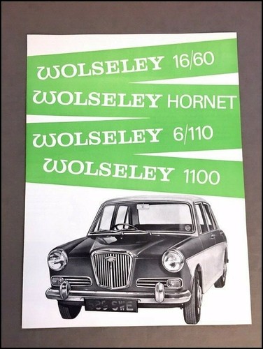 1965 wolseley 110 1100 - 16/60, 6/110