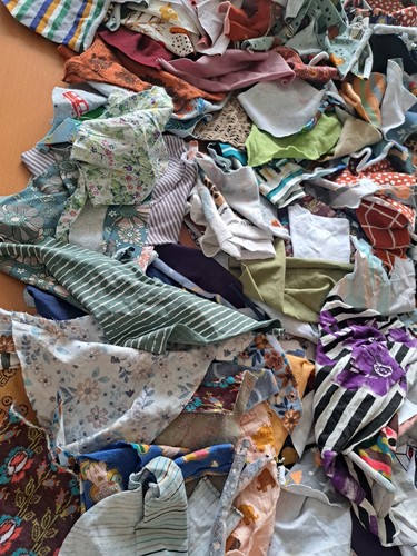 Huge bundle fabric - huge, of