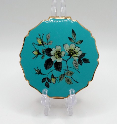 Stratton powder compact blue - stratton,
