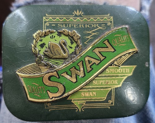Vintage swan cigarette - a,