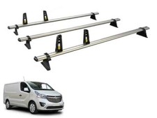 Van-Guard 3 x ULTI Roof Bars Renault Trafic H1L1 2014 Onwards VG315-3