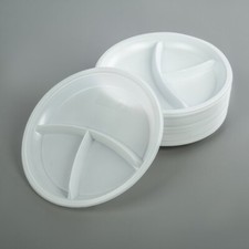 3 Section Reusable Plastic