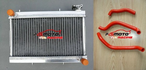 Aluminum radiator red hose - aluminum,