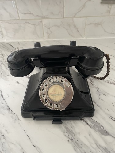 Gpo bakelite telephone - bakelite,