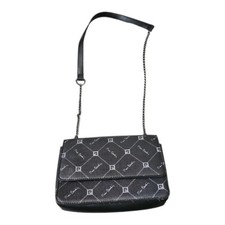 Pierre Cardin Genuine Leather Shoulder Bag – Black & Grey – New Without Tags –