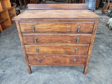 Vintage1930's oak chest of