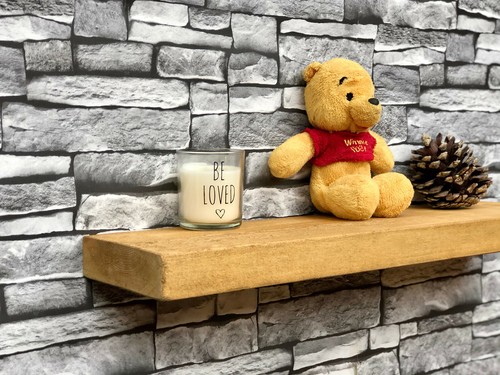 Rustic floating wall - rustic,