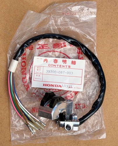 Nos honda handlebar horn - nos,