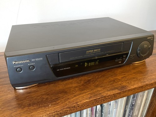 Panasonic sd220b vhs video - vhs,