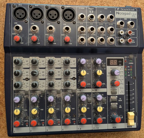 Soundcraft notepad 124fx - notepad,