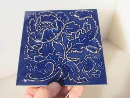 Vintage ceramic tile old - vintage,