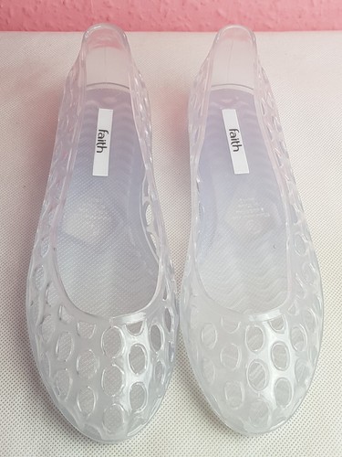 Faith ladies clear jelly - jelly, flat