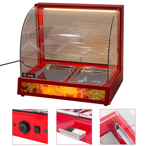 New hot food warmer - hot, display