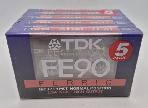 Tdk fe90 blank cassette - fe90,