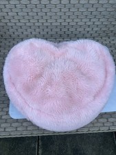 Girls Pink Heart Shaped Faux