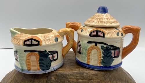 Vtg ceramic cottage ware - vtg,