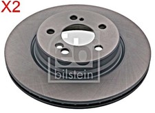 Rear Brake Disc x2 Pcs FEBI
