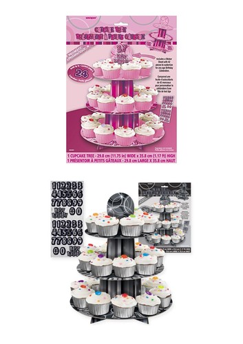 Black pink glitz - black,