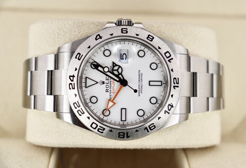 Rolex explorer white - white,