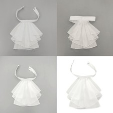 Ruffle Jabot Collar Choker
