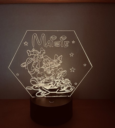 Mickey mouse themed led - themed, night