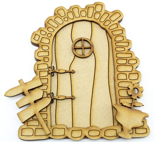 Mdf fairy door kit pack - ,