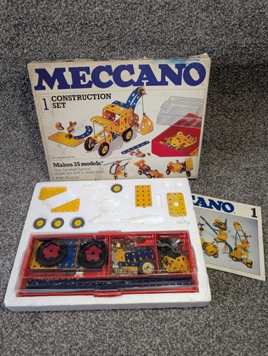 Vintage meccano construction - meccano,